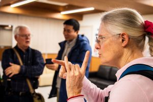 Instruction and vocational teaching to the deaf community