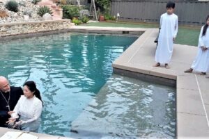 We Want To Be Baptized